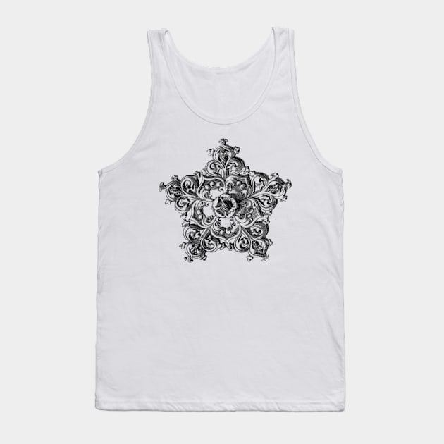 Fashion Medallion Tank Top by penandinkdesign@hotmail.com